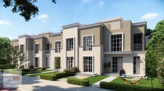 Villa 212m for sale in the heart of New Cairo with a down payment starting from only 5% on Lake View in The Butterfly Compound with installments over