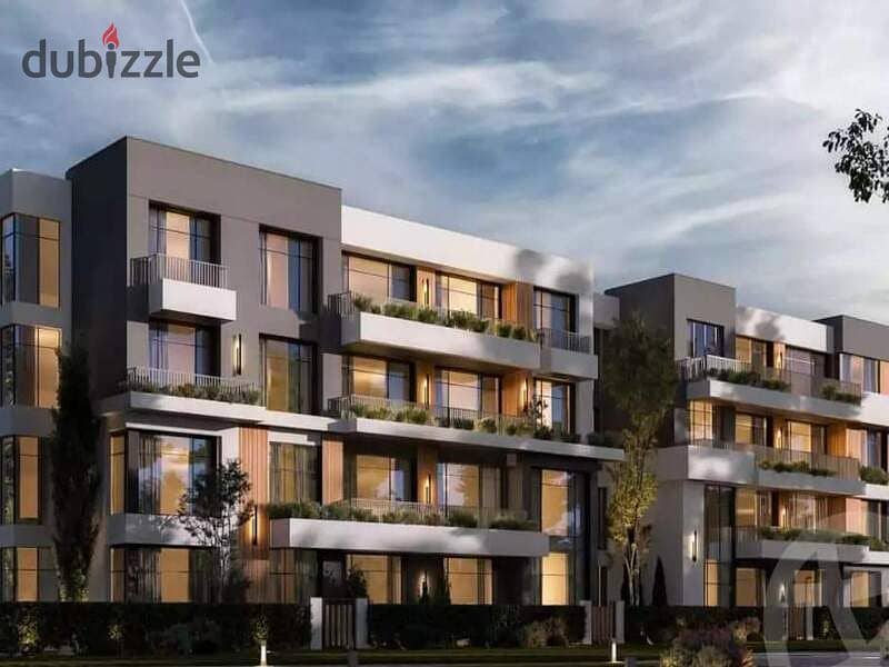 With a Dp of 1M EGP, a studio with a 40m garden in New Zayed, Logar Compound, next to Sphinx International Airport, semi-finished, Delivery in 2027 2