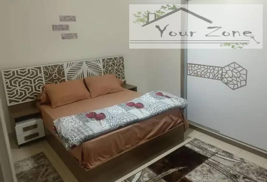 Modern furnished apartment for rent New in the future, Sheikh Zayed 1