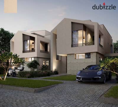 Live in SODIC in a 3-storey villa with a private swimming pool, in installments over 7 years, in a prime location in Sheikh Zayed