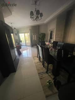 District 5 Apartment for sale 1st floor, 3 bedrooms, new cairo