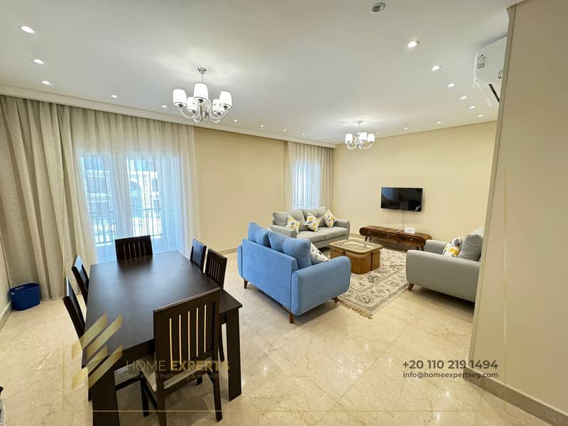 APARTMENT FOR RENT IN 90 AVENUE, SOUTH INVESTORS AREA Furnished luxurious apartment for rent in 90 avenu 3