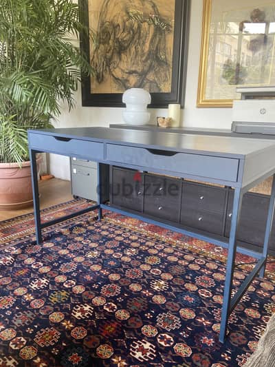 IKEA Grey blue desk