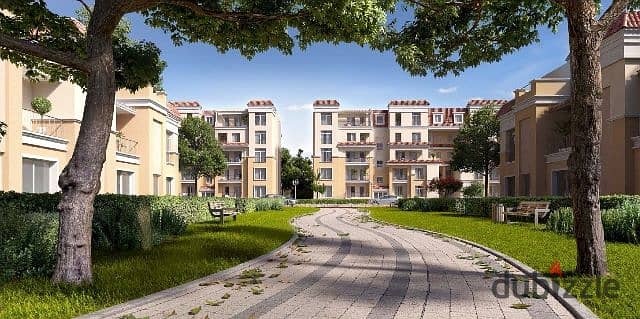 169 sqm apartment for sale in Saray in front of Mostaqbal City, in installments 1