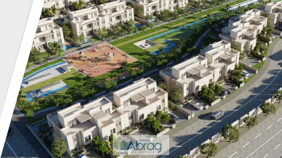 Townhouse Corner for sale in West End Compound in New Sheikh Zayed 2