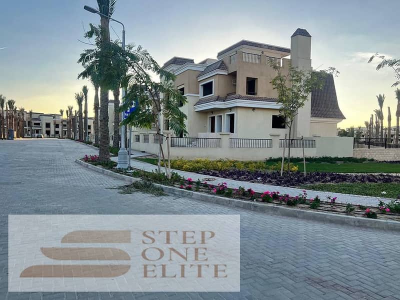 Villa for sale at a 42% discount in Sarai Compound in installments 4