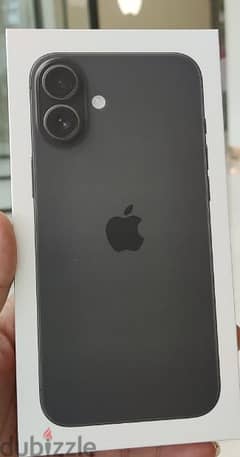 Iphone 16 plus 256 black sealed