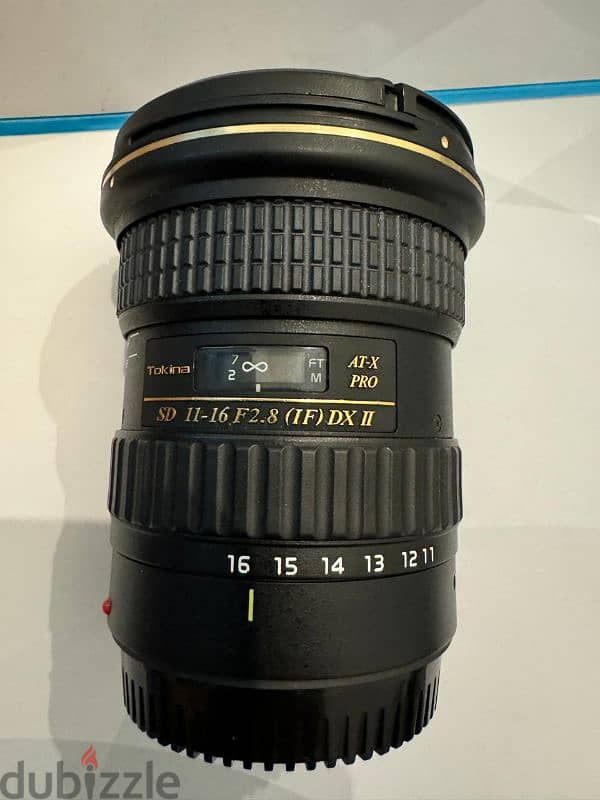 Canon Lens Tokina 11-16 F2.8 0