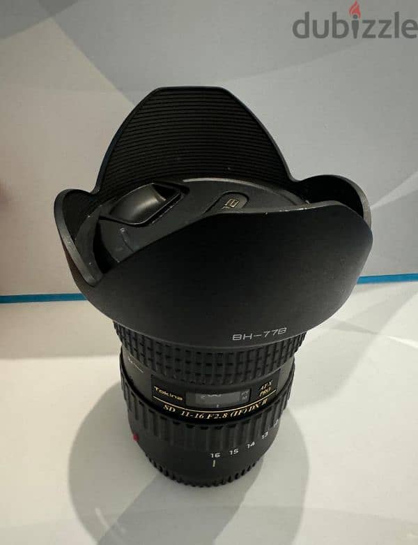 Canon Lens Tokina 11-16 F2.8 1