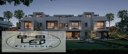 villa in swan lake west Hassan Allam zayed view on the pyramids