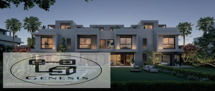 villa in swan lake west Hassan Allam zayed view on the pyramids