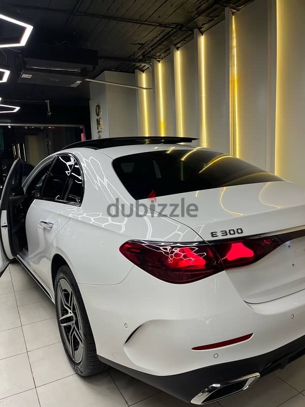 مرسيدس بنز اي 300 2024 Mercedes E300 amgضمان الوكيل بنزيين أستلام فورى 8