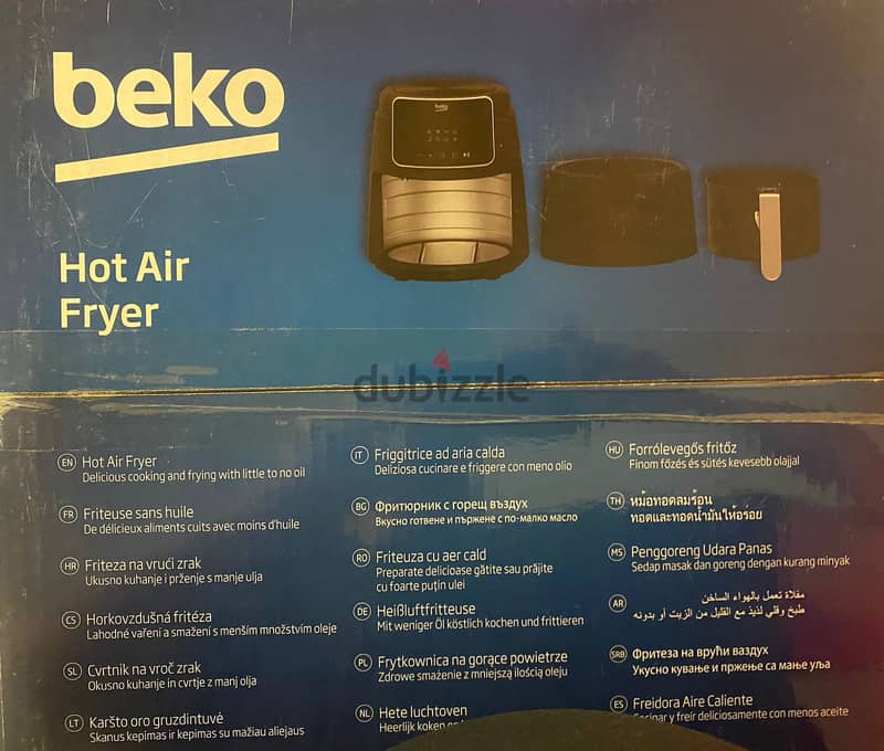 BRAND NEW NEVER USED BEKO airfryer 2