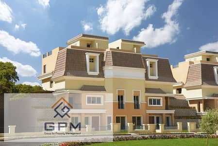 Duplex with garden for sale with the best price in Sarai Mostakbal City