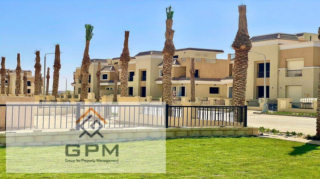 Duplex with garden for sale with the best price in Sarai Mostakbal City 7