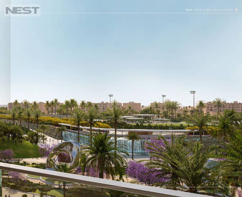 Apartment Resale zed west Sheikh Zayed Fully Finished Prime location Direct landscape 0