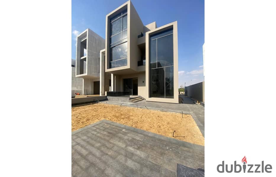 Twin house  For Sale At Waterway villas - New Cairo - Compound Villas Only 4