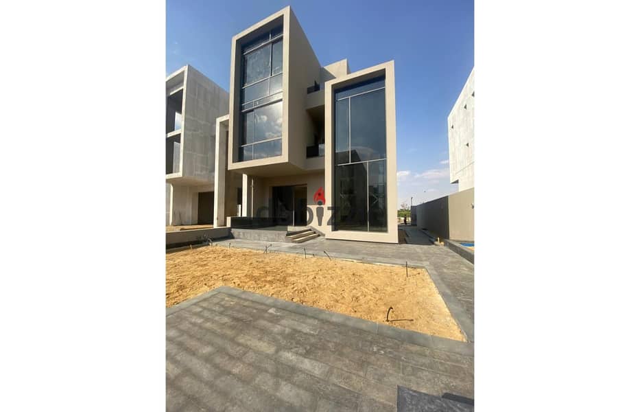 Twin house  For Sale At Waterway villas - New Cairo - Compound Villas Only 5