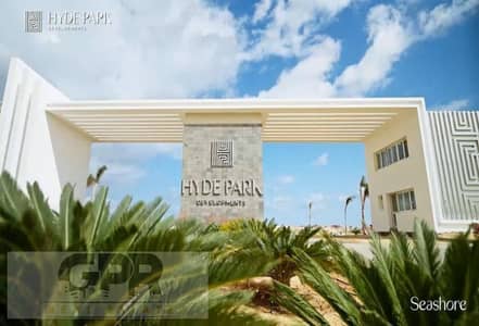 1BR lagoon view chalet in Hyde Park SeaShore Ras El Hekma North Coast with installments