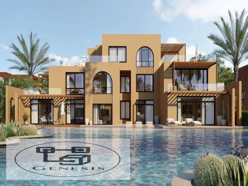 purchased a duplex with a garden in Makadi Heights in the city of Hurghada from Orascom 5