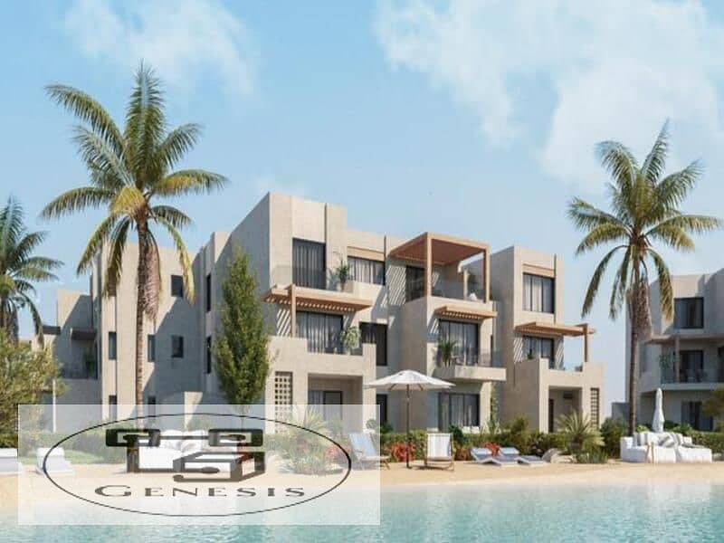 purchased a duplex with a garden in Makadi Heights in the city of Hurghada from Orascom 11