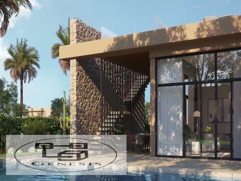 purchased a duplex with a garden in Makadi Heights in the city of Hurghada from Orascom 13