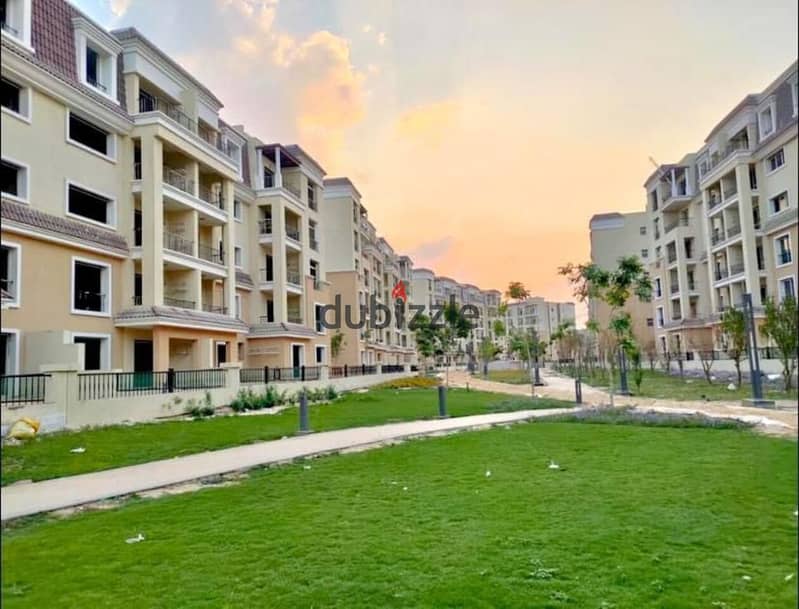 5% down payment Sarai Compound apartment with garden for sale New Cairo 7