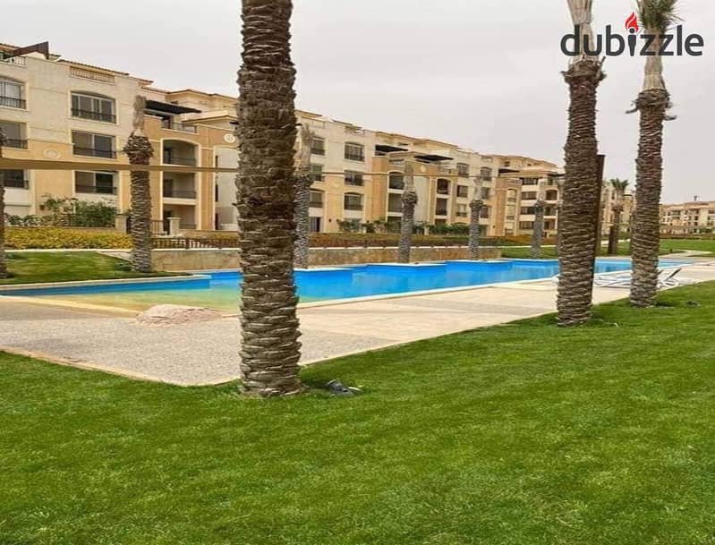 5% down payment Sarai Compound apartment with garden for sale New Cairo 8