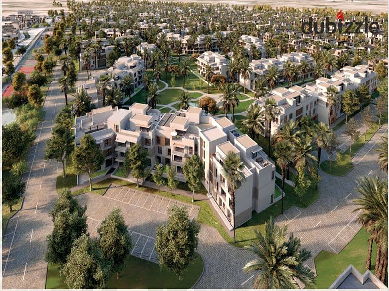 شقه ارضي بجاردن 125 م ريسيل في The Estates Residences 5