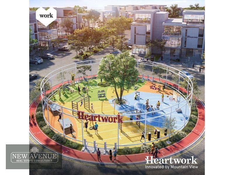 مكتب مشطب بالكامل للبيع في هارت وورك ماونتن فيو S/AR 243         Heart work Mountain view icity 2