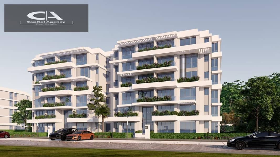 Without down payment, own an apartment in the heart of the Fifth Settlement with the longest payment period in Blue Tree Compound _ Prime Location 2