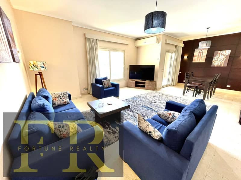 Furnished Apartment 146 m for rent in The Village Compound 0