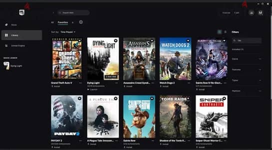 Epic games account for sale (51 games -16 online-)