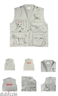 Maxell vintage cargo vest 0