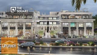 Ground floor shop area of ​​63 sqm prime location directly on Al-Hurriya Axis steps from Carrefour and two minutes from Suez Road, next to watanya a