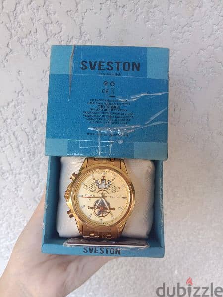 ساعه يد SVESTON WATCH ستيل جديدة 3