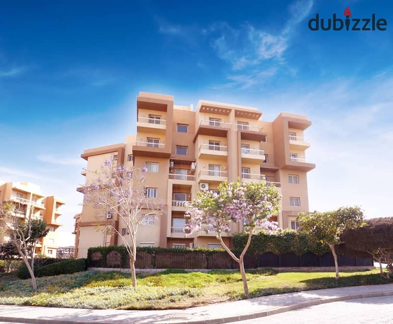 Apartment for sale in October Gardens in Ashgar City Compound, second floor, 100 m, 3 rooms - 1 bathroom. The compound is inhabited and has all servic 7