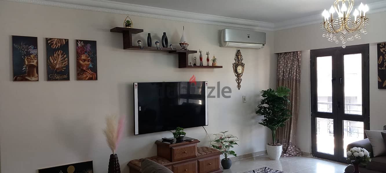 شقة فندقيه ايجار 175 مدينتي Furnished 175 hotel apartment in madinaty 6