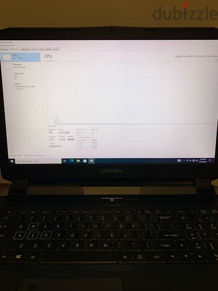 Origin laptop 17” 4K , 64GB ram, GTX1080, Intel 6700K, 1GB SSD Storage 3