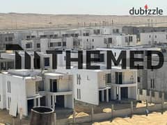 With Dp 7,000,000 EGP townhouse in Badya Palm Hills Compound, 6th of October, a townhouse for sale in Badya by Palm Hills, unfinished, delivery 2026