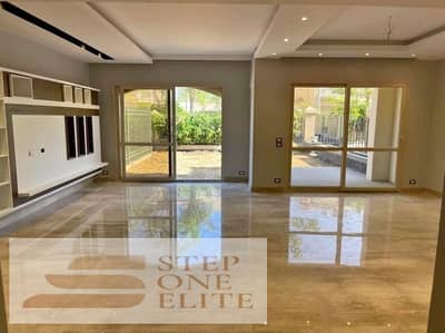 A luxury duplex for sale, 218 sqm, located in the heart of Fifth Settlement, next to Mountain View, and 5 minutes away from the American University.