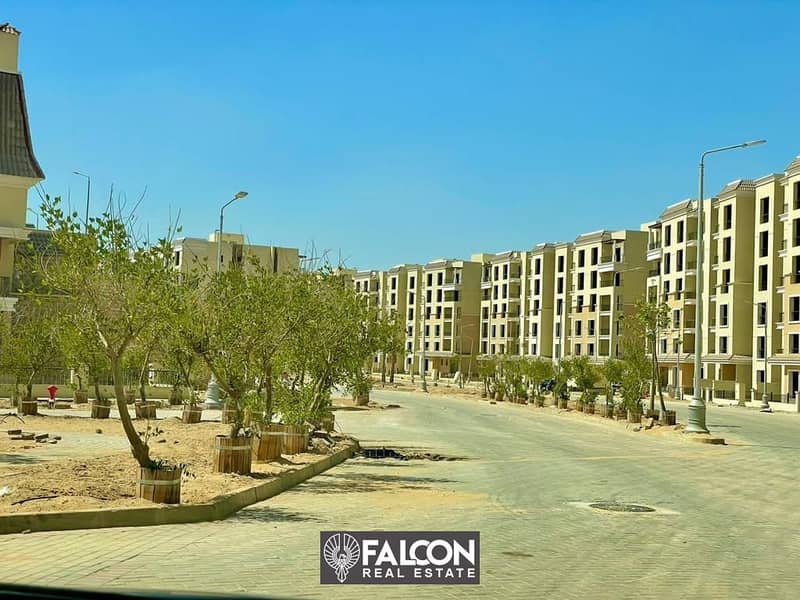 Duplex apartment for sale with 10% down payment in Sarai Compound from Madinet Misr for Housing and Development 3