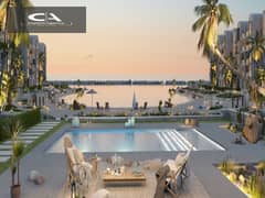 With only 5% down payment, a chalet for sale in Ras Al-Hekma Developer Tatweer Misr | View on the sea