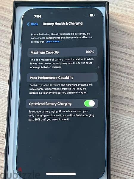 OPENED New iphone 13 pro 512 100% battery 1