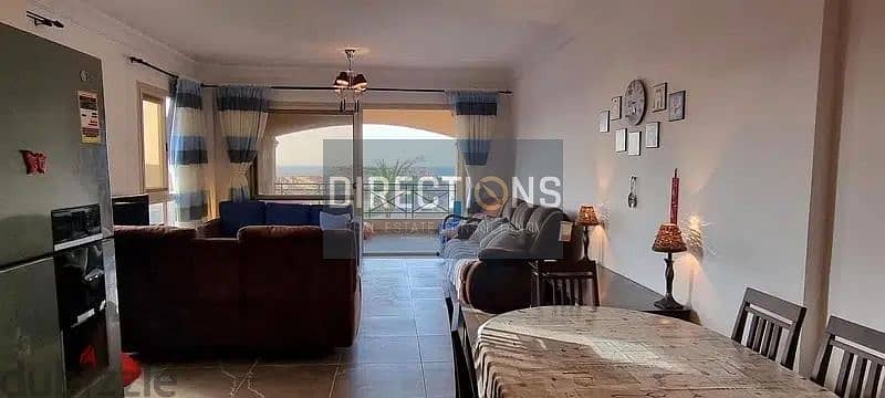 with Panoramic sea view chalet with ACs for sale in Telal Sokhna near Porto Sokhna and next to AZHA 3