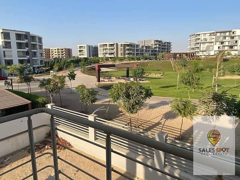 In Taj City Compound, I own an apartment With Garden for sale with a distinctive division and a 42% cash discount, directly in front of Cairo Airport 7