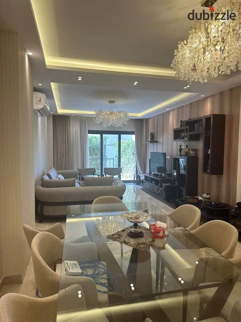 المراسم Fifth Square التجمع الخامس  Ground Floor Apartment with Garden Custom Finishing by Owner 2