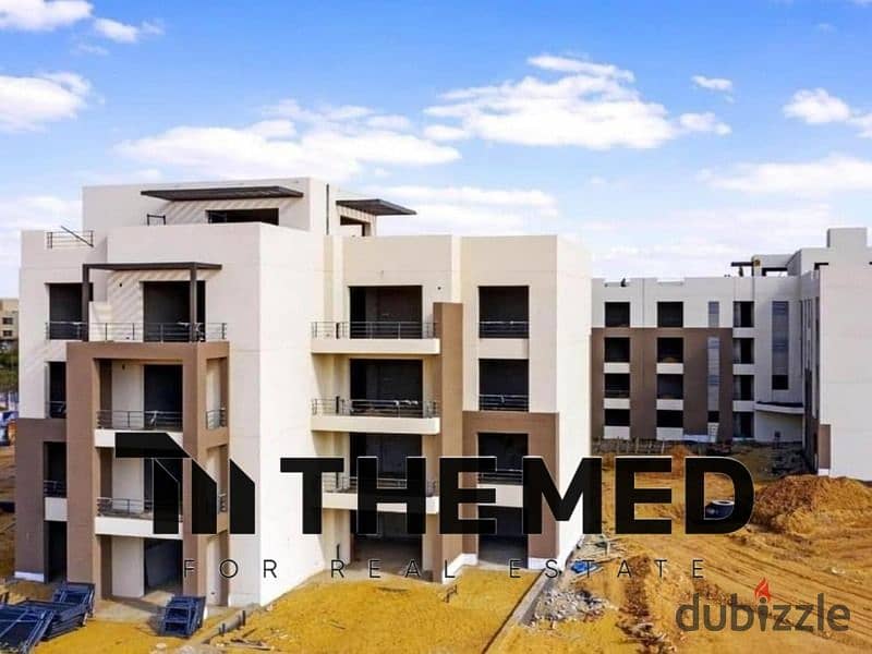 Studio 90m with Dp of 2,200,000 EGP, in Palm Parks, Palm Hills, 6th of October, fully finished, delivery 2027, for sale Studio in Palm Parks Compound 1