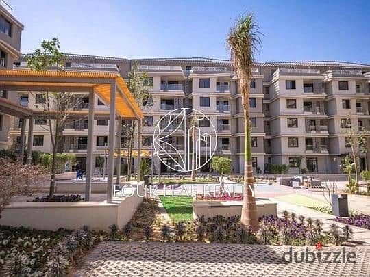 Fully finished apartment 245 m with 5% DP in Badya Palm Hills 6