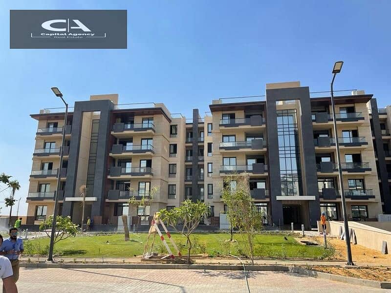 With a special cash discount, own your 4-bedroom apartment in Azad Compound , Ready To Move , 4/3 finishing View on the landscape 1